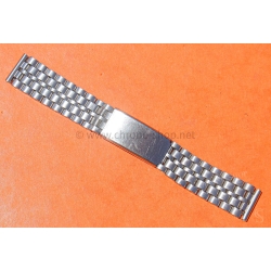 Bracelet acier inoxydable 18mm montres vintage Omega,IWC,Enicar,Tissot,Jaeger,Breitling