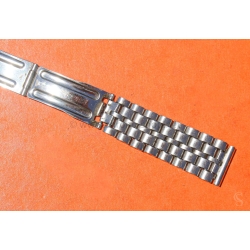 Bracelet acier inoxydable 18mm montres vintage Omega,IWC,Enicar,Tissot,Jaeger,Breitling