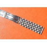 Bracelet acier inoxydable 18mm montres vintage Omega,IWC,Enicar,Tissot,Jaeger,Breitling