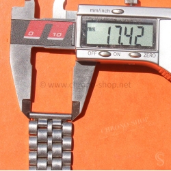 Bracelet acier inoxydable 18mm montres vintage Omega,IWC,Enicar,Tissot,Jaeger,Breitling