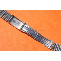 Bracelet acier inoxydable 18mm montres vintage Omega,IWC,Enicar,Tissot,Jaeger,Breitling