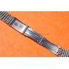 Bracelet acier inoxydable 18mm montres vintage Omega,IWC,Enicar,Tissot,Jaeger,Breitling