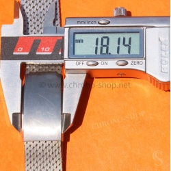 Bracelet milanais 20mm 60-70 bracelet Mesh Montres vintage Breitling,Omega,Heuer,Tissot,IWC,Jaeger