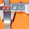 Bracelet milanais 20mm 60-70 bracelet Mesh Montres vintage Breitling,Omega,Heuer,Tissot,IWC,Jaeger