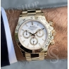 Rolex Aiguille chronographe centrale Or jaune montres Rolex Cosmograph Daytona 116518,116508,116520,116528 Cal 4130