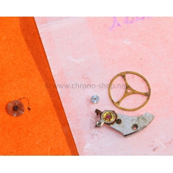 Rolex pièces horlogères 7623 et 7625 pont de balancier et balancier spiral plat calibres 1220,1225