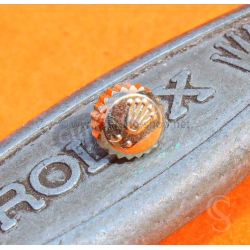 ROLEX COURONNE REMONTOIR TWINLOCK OR BLANC 24-600-9 Ø6mm MONTRES DATEJUST 16009,16019 DAY-DATE 18039,18049,18079