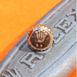 ROLEX COURONNE REMONTOIR TWINLOCK OR BLANC 24-600-9 Ø6mm MONTRES DATEJUST 16009,16019 DAY-DATE 18039,18049,18079