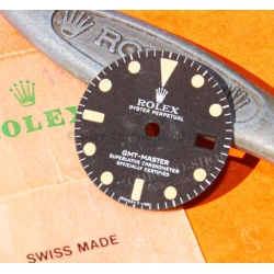 Rolex Vintage GMT Master 1675 index Tritium Matte Black Mark IV watch Dial GMT 1675 Cal auto.1575,1565