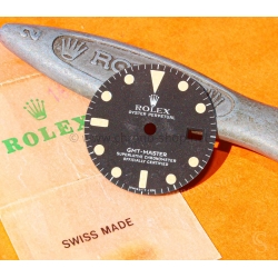 Rolex Vintage GMT Master 1675 index Tritium Matte Black Mark IV watch Dial GMT 1675 Cal auto.1575,1565