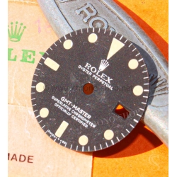 Rolex Vintage GMT Master 1675 index Tritium Matte Black Mark IV watch Dial GMT 1675 Cal auto.1575,1565