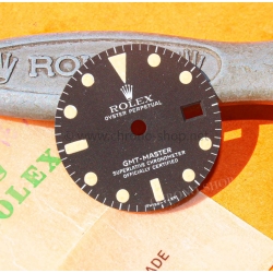 Rolex Vintage GMT Master 1675 index Tritium Matte Black Mark IV watch Dial GMT 1675 Cal auto.1575,1565
