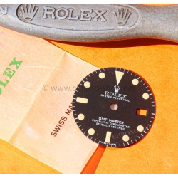 Rolex Vintage GMT Master 1675 index Tritium Matte Black Mark IV watch Dial GMT 1675 Cal auto.1575,1565