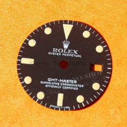 Rolex Vintage GMT Master 1675 index Tritium Matte Black Mark IV watch Dial GMT 1675 Cal auto.1575,1565