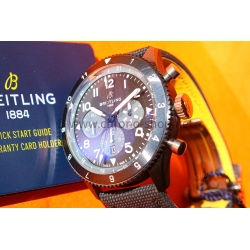 Breitling Super Avi B04 Chronograph Gmt 46 Super Mosquito Night SB04451A1B1X1