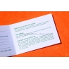 ROLEX TUDOR RARE VINTAGE 80-90s BLANK WARRANTY SERVICE PAPER WATCHES Submariner,Gmt,Daytona,Datejust