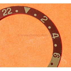 Rolex Vintage FAT FONT 70's GMT Two Tone 16753, 16758, 1675/3, 1675/8, 16750 Root Beer Faded bezel Insert