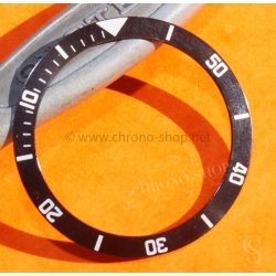 Yema ancienne pièce détachée horlogerie insert gradué noir 37mm montres Yema vintage
