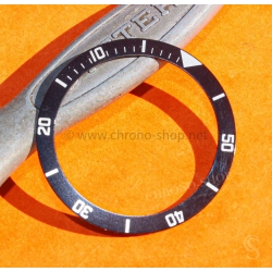 Yema ancienne pièce détachée horlogerie insert gradué noir 37mm montres Yema vintage