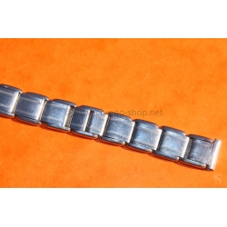 Vintage Watch bracelet Rare 15mm expandable steel divers band 50s/60s Breitling,Omega,IWC,Tissot,Tudor