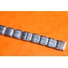 Bracelet extensible montres vintages acier 15mm années 60-70 Breitling,Omega,heuer,Tissot,IWC,Jaeger
