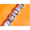 Bracelet extensible montres vintages acier 15mm années 60-70 Breitling,Omega,heuer,Tissot,IWC,Jaeger