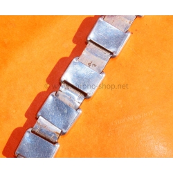 Bracelet extensible montres vintages acier 15mm années 60-70 Breitling,Omega,heuer,Tissot,IWC,Jaeger