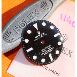 Rolex montres submariner céramiques ref 114060 calibre 3130 cadran noir chromalight