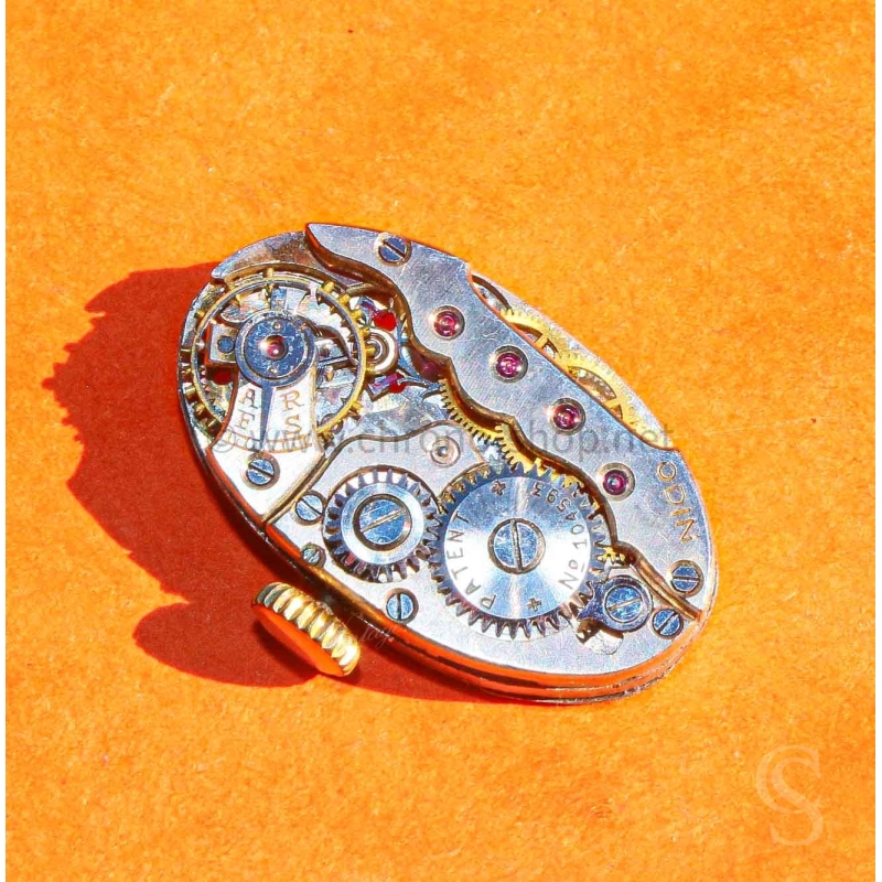 Rare vintage calibre mécanique manuel ovale ODIN mouvement suisse vintage montres dames