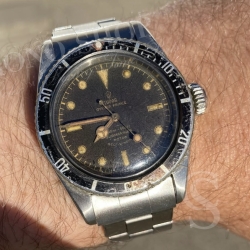 ROLEX VERRE ACRYLIQUE HESALITE TROPIC 17 SUPERDOME 25-17 MONTRES VINTAGES SUBMARINER 5510, 6200, 6538, 7924