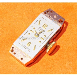vintage Silvana dial handset manual-wind caliber 17 rubies jewels ladies antique watches
