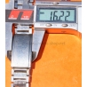 Bracelet acier inoxydable 17mm montres vintage Omega,IWC,Enicar,Tissot,Jaeger,Breitling