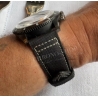 Handmade Waterproof Strap for Breitling Ceramic Watches Super AVI B04 Chronograph GMT 46 Mosquito Night Fighter