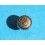 ROLEX original gold color crown triple lock 703 Watch Crown Part Triplock 16613, 16618, 16808, 16083