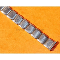 Vintage Watch bracelet Rare 15mm expandable ECBAFLEX steel divers band 50s/60s Breitling,Omega,IWC,Tissot,Tudor