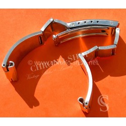 Vintage Watch Bracelet Rare 70's Swiss band Ssteel Sport Bracelet 24mm Zenith,Tissot,Enicar,Longines,Heuer,Omega,IWC
