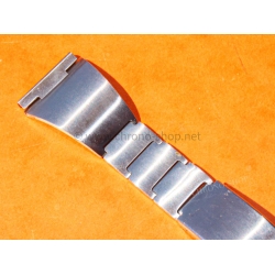 Vintage Watch Bracelet Rare 70's Swiss band Ssteel Sport Bracelet 24mm Zenith,Tissot,Enicar,Longines,Heuer,Omega,IWC