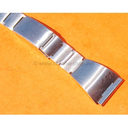 Bracelet vintage incurvé 24mm 70's Acier montres vintages Zenith,Tissot,Heuer,IWC,Breitling,Movado,Enicar,Omega,ZRC