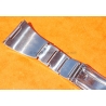 Bracelet vintage incurvé 24mm 70's Acier montres vintages Zenith,Tissot,Heuer,IWC,Breitling,Movado,Enicar,Omega,ZRC