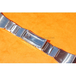Vintage Watch Bracelet Rare 70's Swiss band Ssteel Sport Bracelet 24mm Zenith,Tissot,Enicar,Longines,Heuer,Omega,IWC