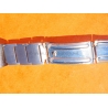 Bracelet vintage incurvé 24mm 70's Acier montres vintages Zenith,Tissot,Heuer,IWC,Breitling,Movado,Enicar,Omega,ZRC