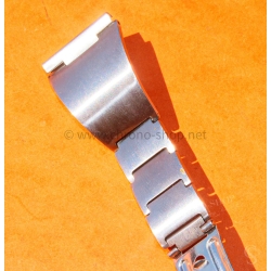 Vintage Watch Bracelet Rare 70's Swiss band Ssteel Sport Bracelet 24mm Zenith,Tissot,Enicar,Longines,Heuer,Omega,IWC