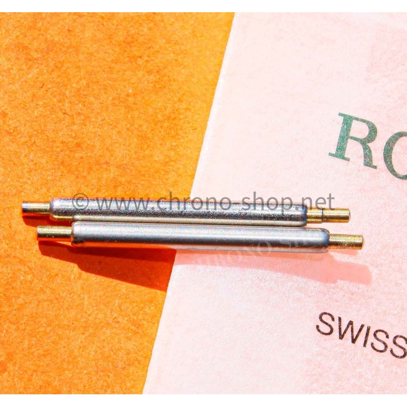 Rolex pièces horlogères 23-9292 rares pompes goupilles ressorts acier pivots dorés 20mm montres Gmt,Submariner