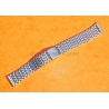 Vintage Watch Bracelet Rare 70's Swiss band Ssteel jubilee style Bracelet 18mm Tissot,Enicar,Longines,Heuer