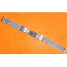 Bracelet vintage 18mm 70's Acier montres vintages Zenith,Tissot,Heuer,IWC,Breitling,Movado,Enicar,Omega,ZRC