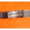 Bracelet vintage 18mm 70's Acier montres vintages Zenith,Tissot,Heuer,IWC,Breitling,Movado,Enicar,Omega,ZRC