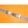 Bracelet vintage 18mm 70's Acier montres vintages Zenith,Tissot,Heuer,IWC,Breitling,Movado,Enicar,Omega,ZRC