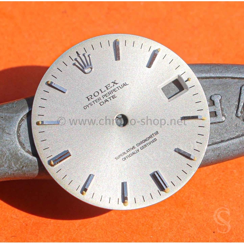 Rolex Grey color Oyster Perpetual Date 1500,1501,1503 vintages mens wristwatch Dial Ø27mm Cal 1570,1560
