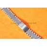 Bracelet jubilée Acier Anses courbes 20mm Montres vintage Heuer,IWC,Omega,Breitling,Vacheron, Jaeger