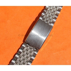 Vintage Collectible watch Ssteel bracelet jubilee Beads of Rice 20mm Patek,Heuer,IWC,Omega,Breitling,Vacheron